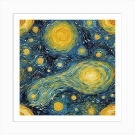 Starry Night 4 Art Print