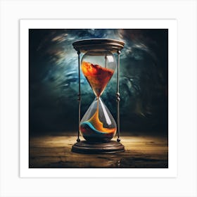 Hourglass Art Print