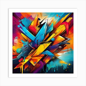 Graffiti Art 17 Art Print