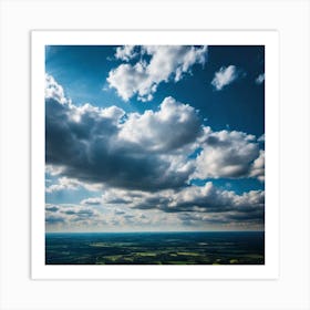 Cloudy Sky 3 Art Print