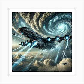 Vortex Assault Carrier Art Print