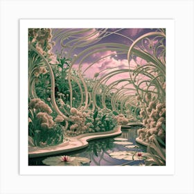 Lily Pond Art Print