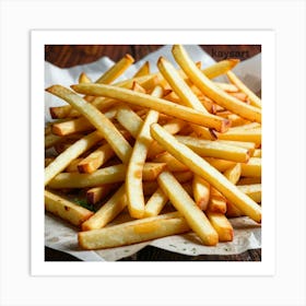 French Fries 1 Art Print