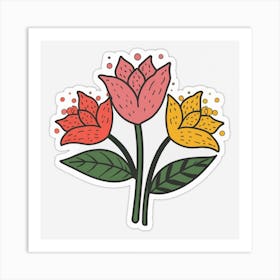 Tulips 1 Art Print