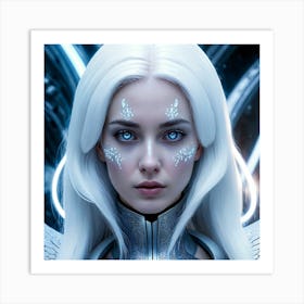 Angel Of The Galaxy Art Print