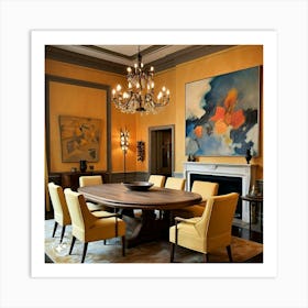 Dining Room 2 Art Print