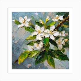 Apple Blossoms Art Print