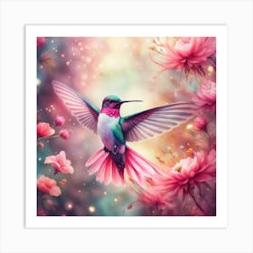 Hummingbird 3 Art Print