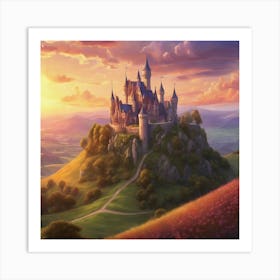 Cinderella Castle 17 Art Print