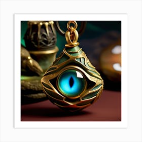 Fantasy Art: Dragon's Eye Art Print