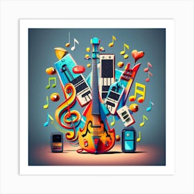 Music 3 Art Print