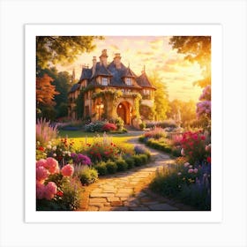 Beautiful Garden Art Print