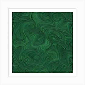 Emerald Green Art Print