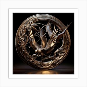 Hunger Games Logo Art Print