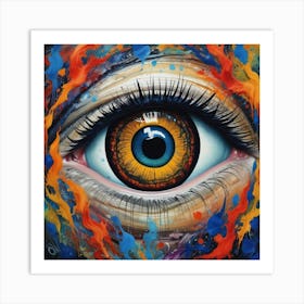 Eye Of The Gods Art Print