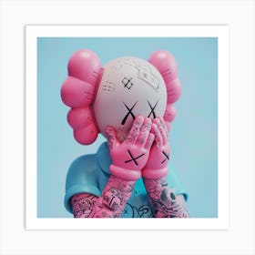 Kaws Tatooe Art Print