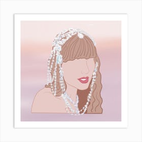 Taylor Swift Karma song - midnights era  Art Print