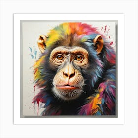 Chimpanzee PINT Art Print