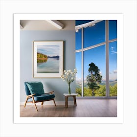 View From A Window Art Print