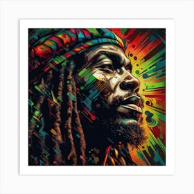 Reggae Artist 1 Art Print