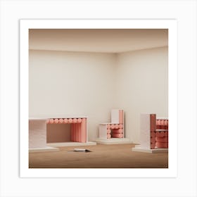 Quartz Furniture Art Print