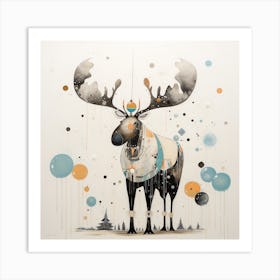 Moose Art Print