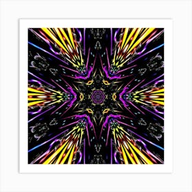 Abstract Psychedelic Art 11 Póster