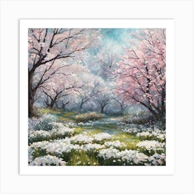 Cherry Blossoms 18 Art Print