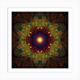 Art Abstract Fractal Pattern 5 Art Print