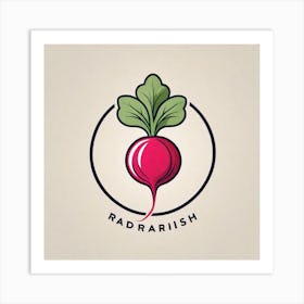 Radish Logo 1 Art Print