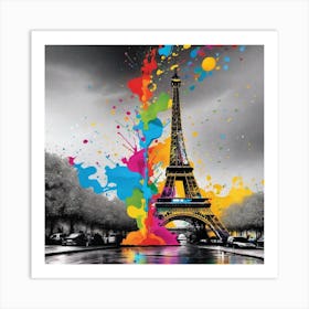 Paris Eiffel Tower 13 Art Print