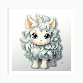 Unicorn 497 Art Print