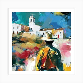 "Spanish Cowboy" Art Print