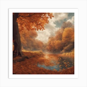 Autumn Forest Art Print