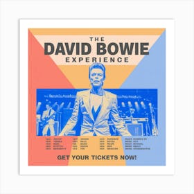 DAVID BOWIE 1 Art Print