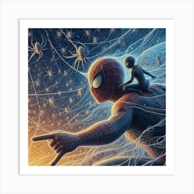 Spider-Man Into Spider-Man Art Print