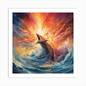 Great Fish Of The Sea Art Print