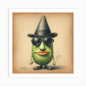 Pickle Witch 1 Art Print