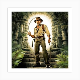 Indiana Jones 2 Art Print