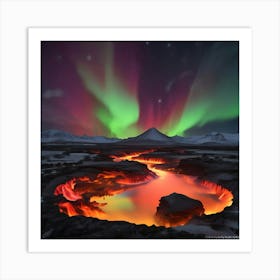 Aurora Borealis 198 Art Print