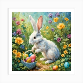 Easter Bunny Art Print