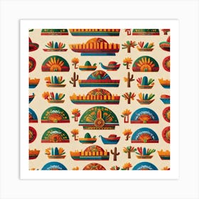 Mexican Logo Design Targeted To Tourism Business (33) Art Print