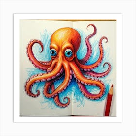 Octopus 115 Art Print