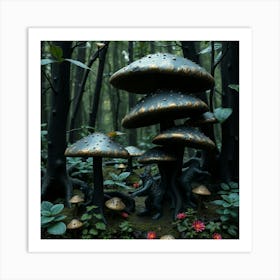 Fairy Forest 1 Art Print