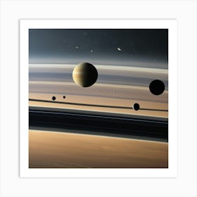 Saturn 6 Art Print