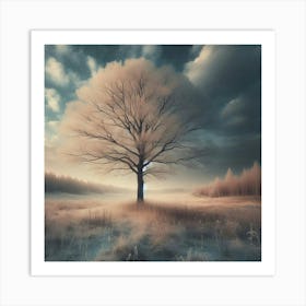 Lone Tree 5 Art Print