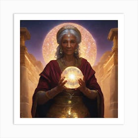 Crystal Ball Divination Art Print