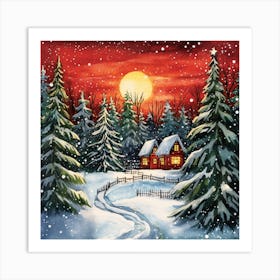 Winter Wonderland 4 Art Print