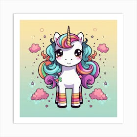 Unicorn 71 Art Print