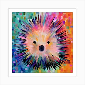 Hedgehog Art 1 Art Print